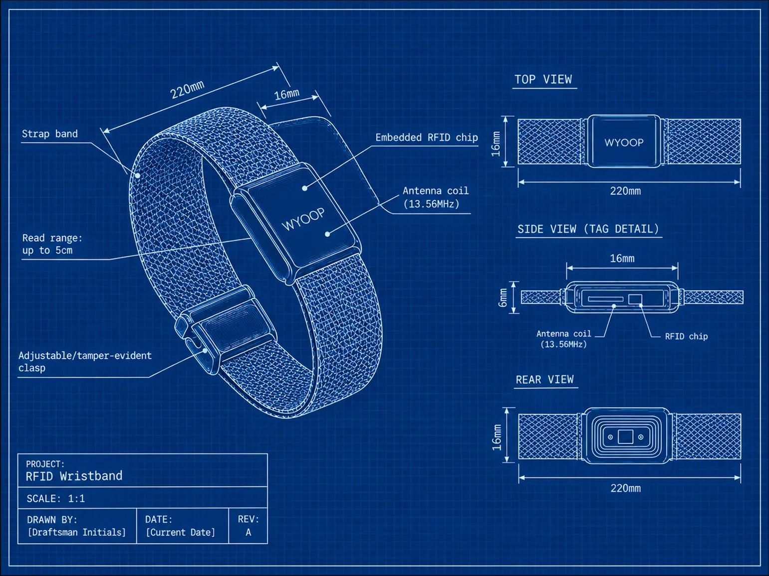 RFID Interaction Band