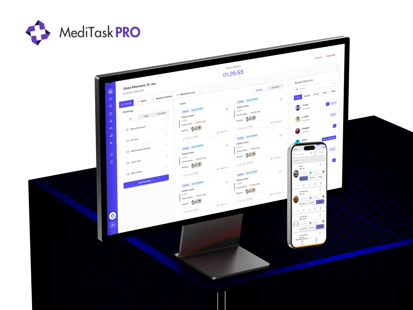 MediTask Pro: Healthcare Workflow Automation