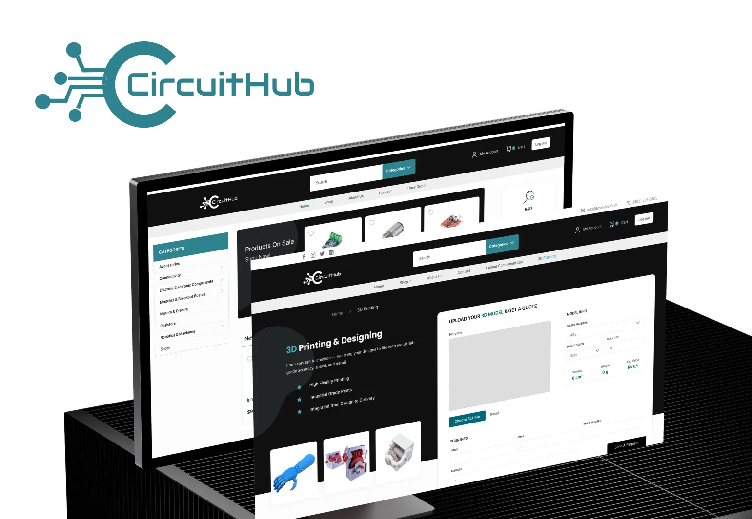 CircuitHub: Online Electronics Store